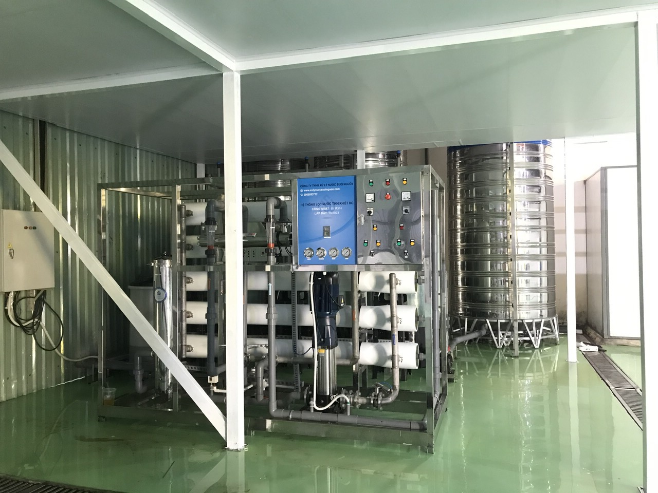 Hệ thống lọc nước RO công nghiệp 10 m3/ giờ