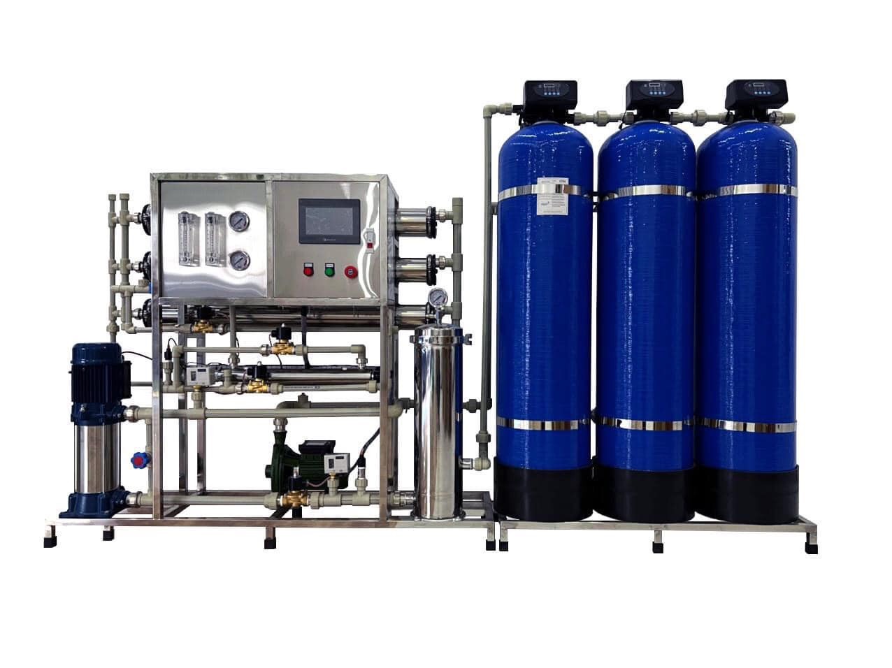 hệ thống xử lý nước di công suất 1000 lít/giờ